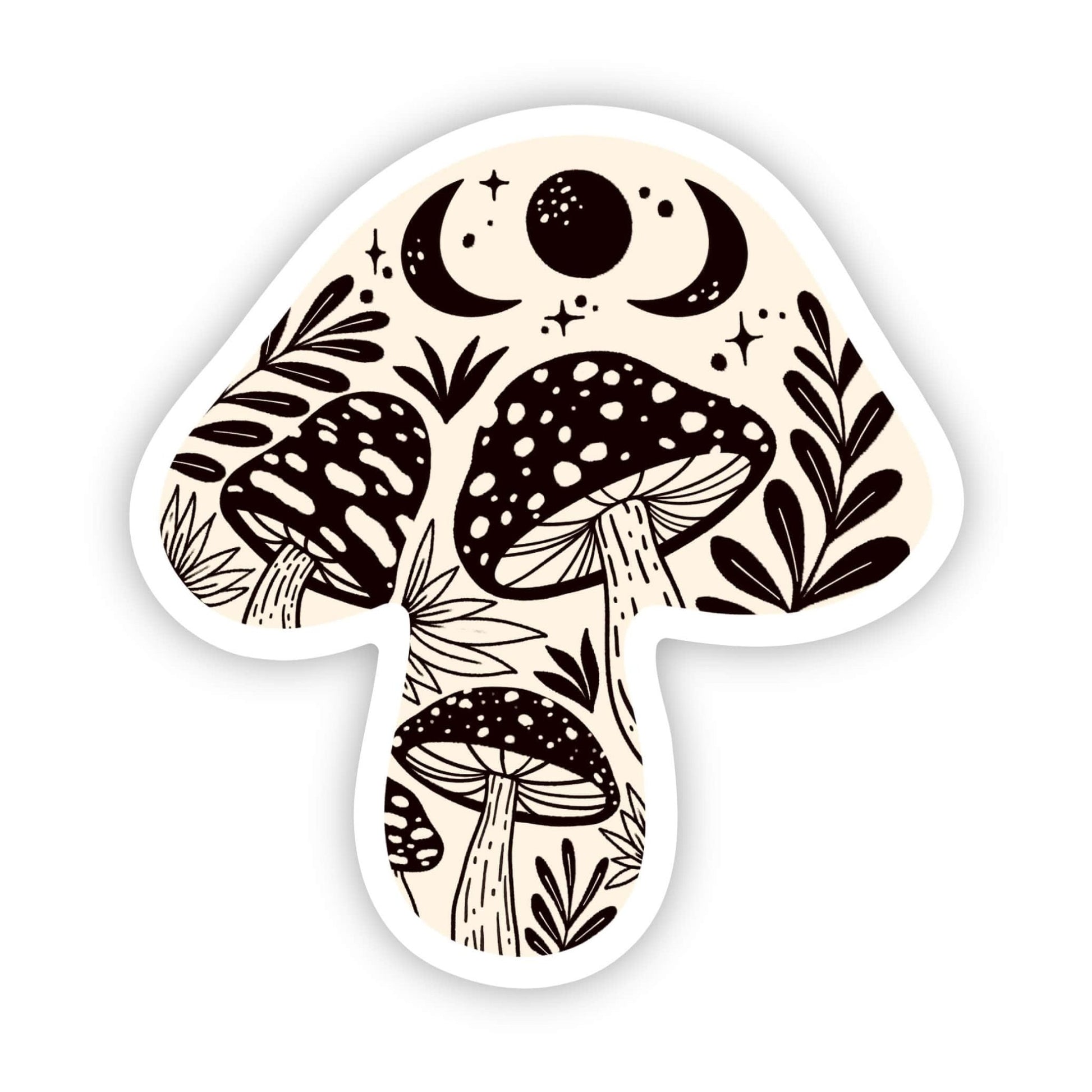 Mushroom Sticker - Wander Together Outfitters