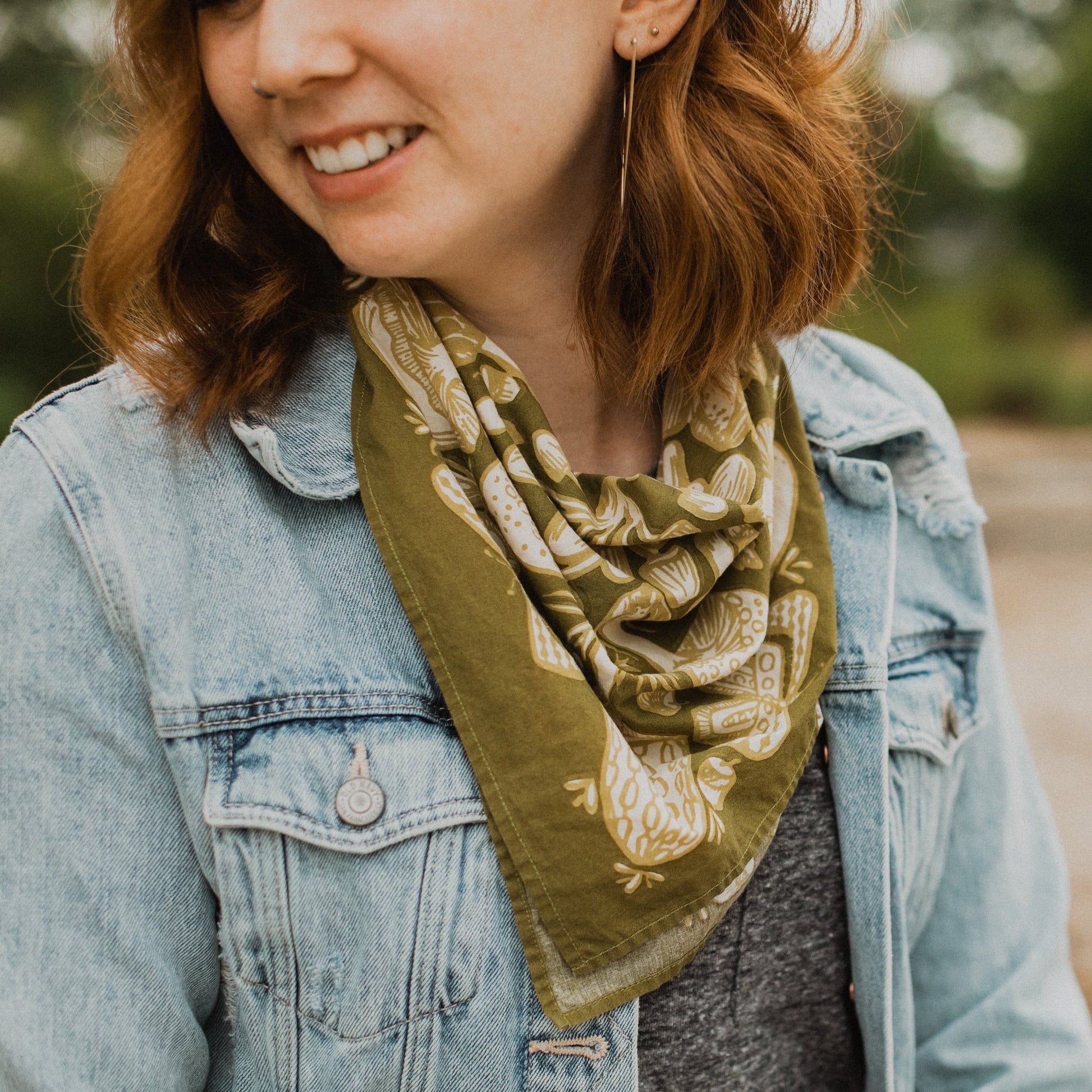 Mushrooms Bandana - Wander Together Outfitters