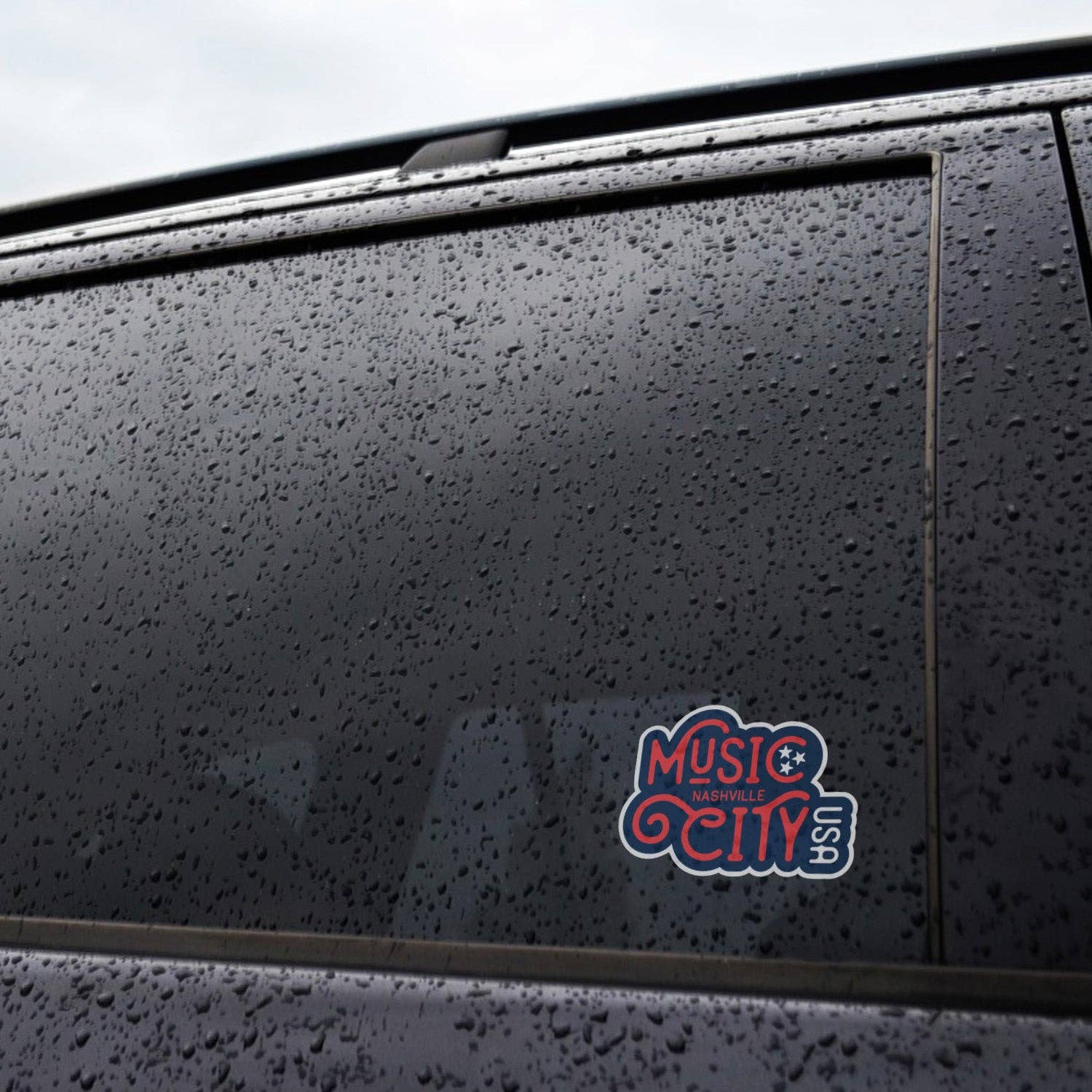 "Music City Nashville USA" Vinyl Sticker - Wander Together Outfitters