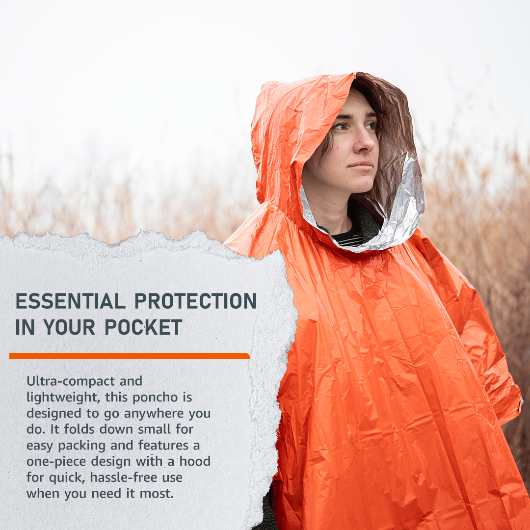 Mylar Poncho - Wander Together Outfitters