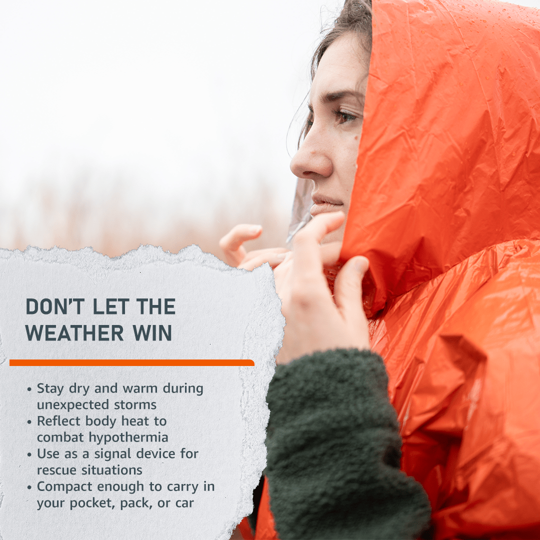 Mylar Poncho - Wander Together Outfitters
