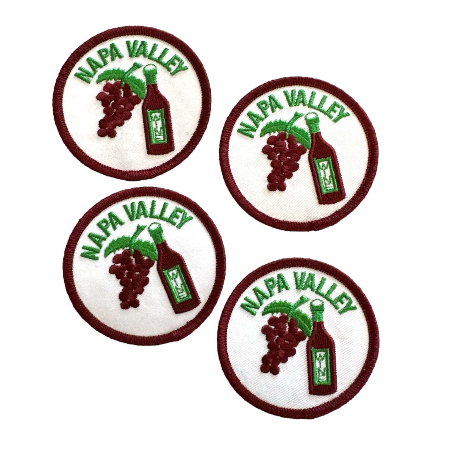 Napa Valley around 2” Embroidered Iron On Patch - Wander Together Outfitters