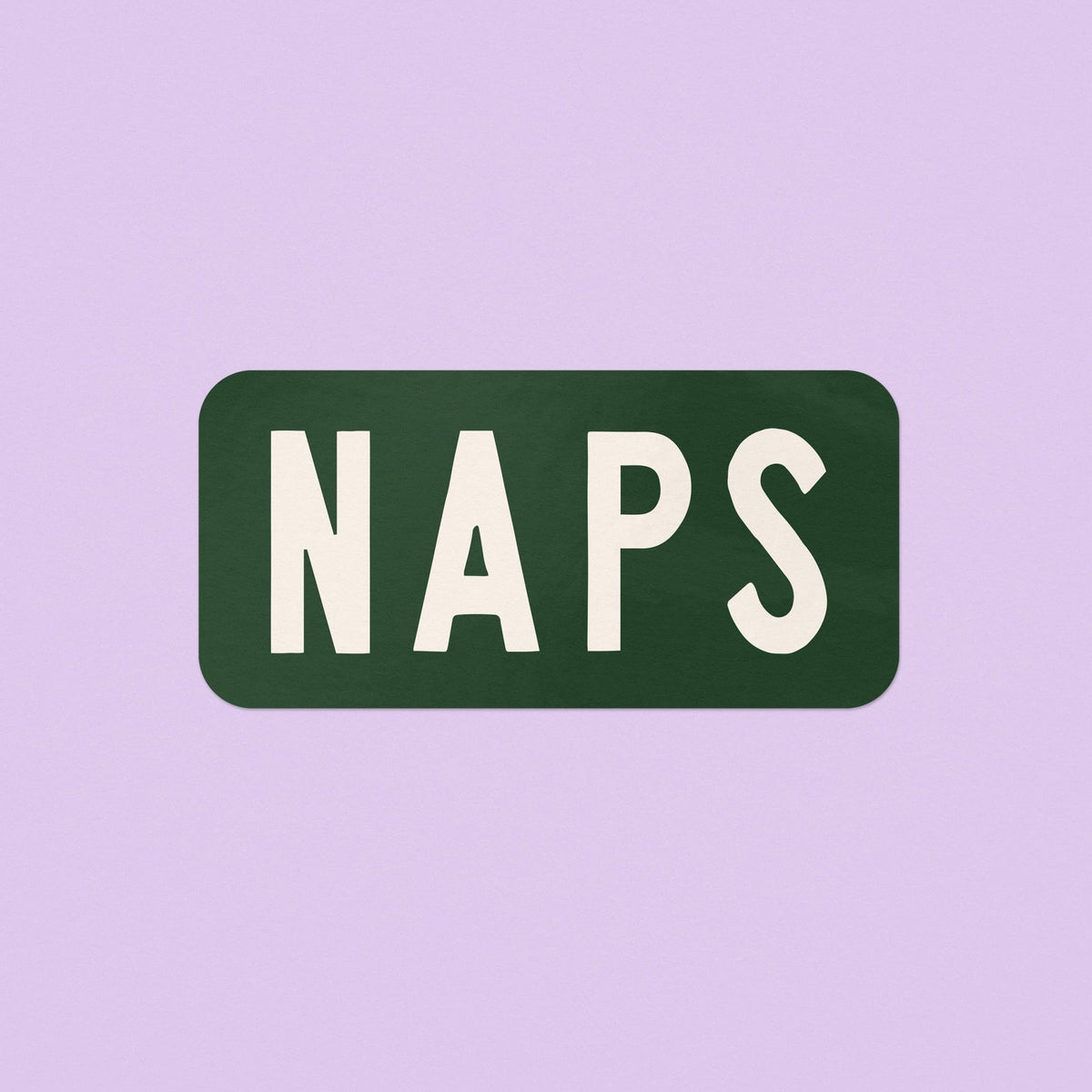 "NAPS" Vinyl Sticker - Wander Together Outfitters