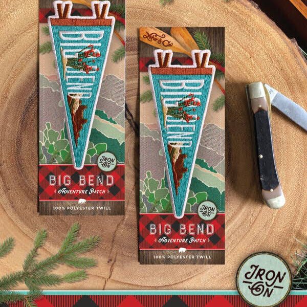 National Park and Trails Pennant Iron On Patches (Various Parks) Collection - Wander Together Outfitters