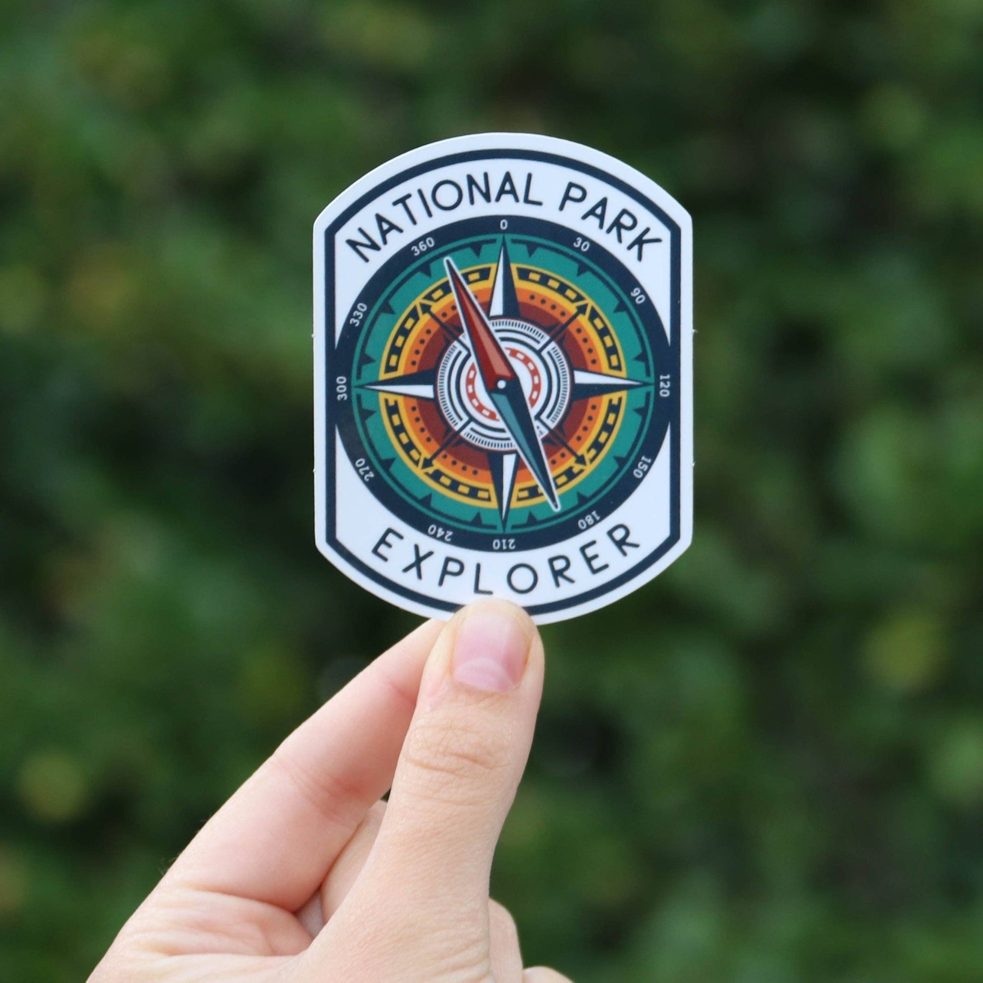 "National Park Explorer" Vinyl Sticker - Wander Together Outfitters