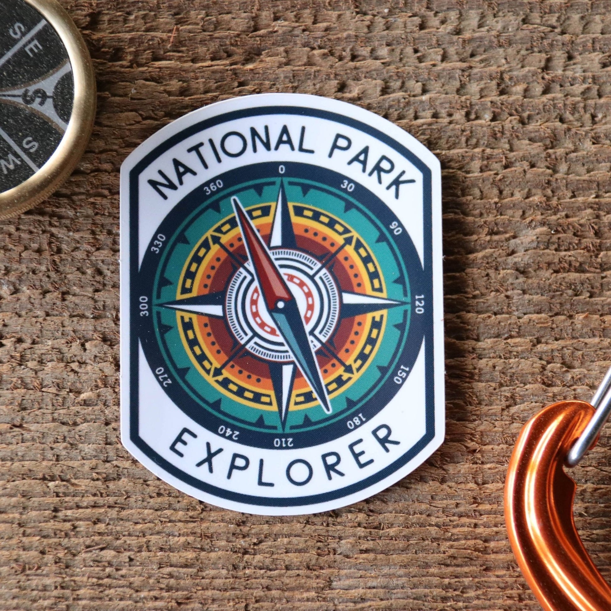 "National Park Explorer" Vinyl Sticker - Wander Together Outfitters
