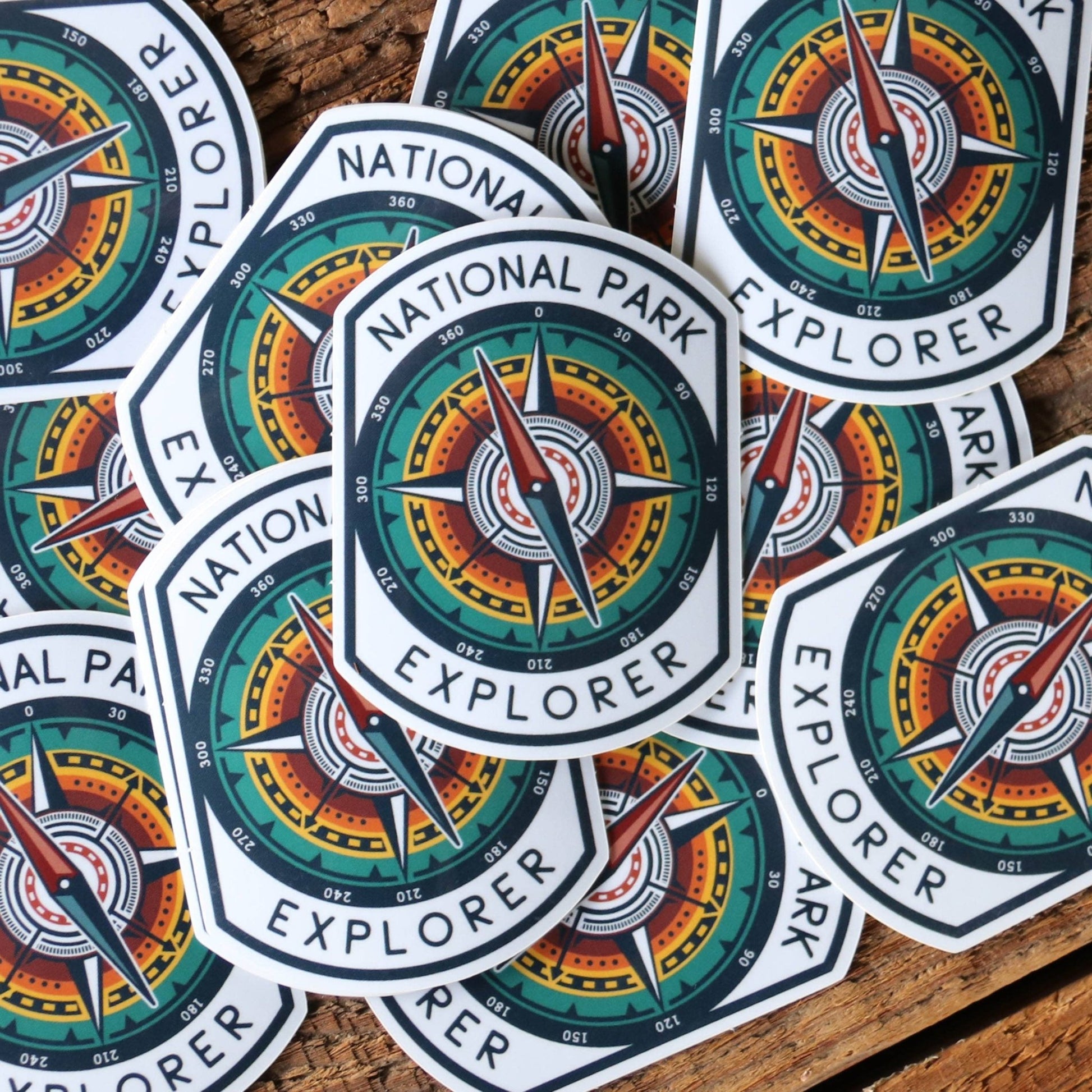 "National Park Explorer" Vinyl Sticker - Wander Together Outfitters