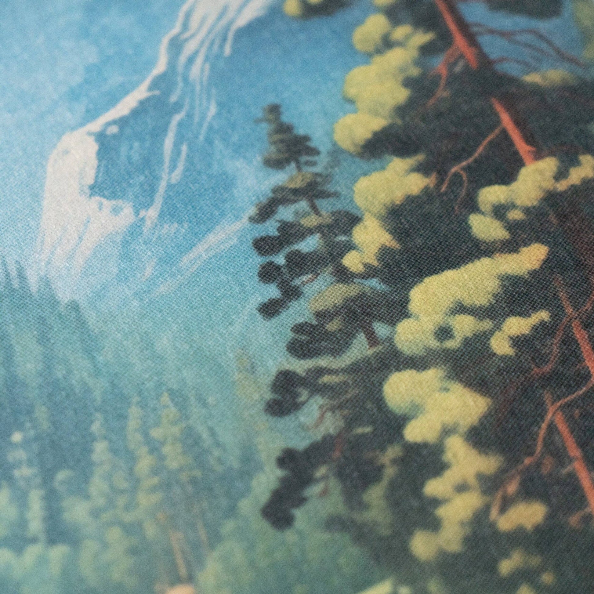 National Park Felt Print Art Banner Wall Hanging (Glacier, Yosemite, Great Smoky Mtns, Yellowstone, Zion) - Wander Together Outfitters