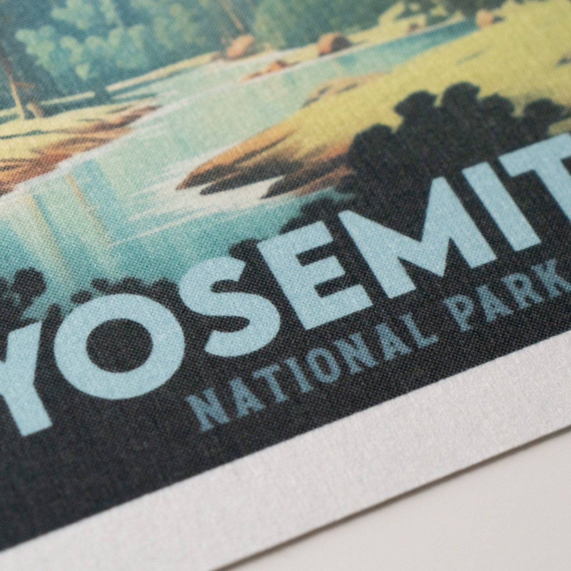 National Park Felt Print Art Banner Wall Hanging (Glacier, Yosemite, Great Smoky Mtns, Yellowstone, Zion) - Wander Together Outfitters