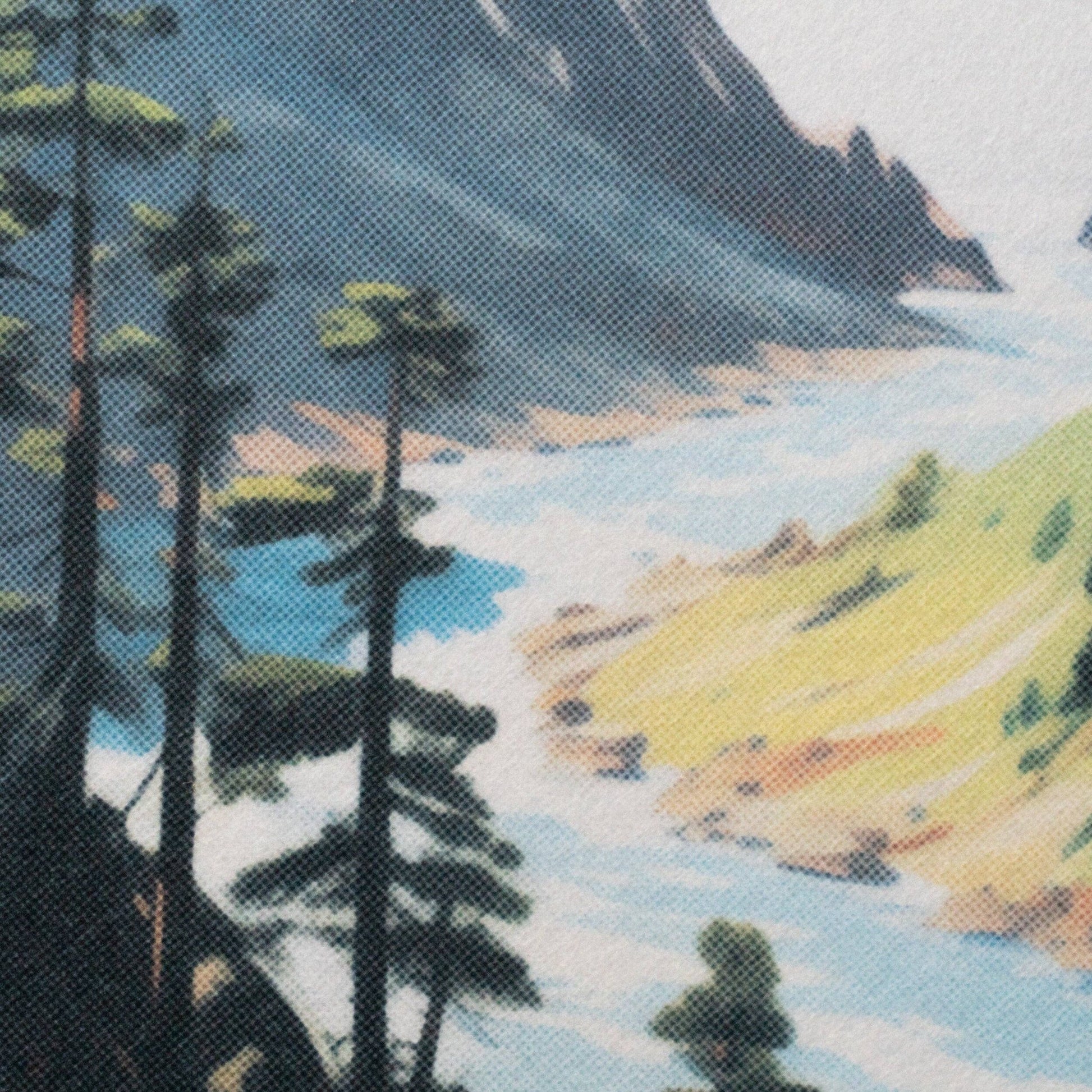 National Park Felt Print Art Banner Wall Hanging (Glacier, Yosemite, Great Smoky Mtns, Yellowstone, Zion) - Wander Together Outfitters