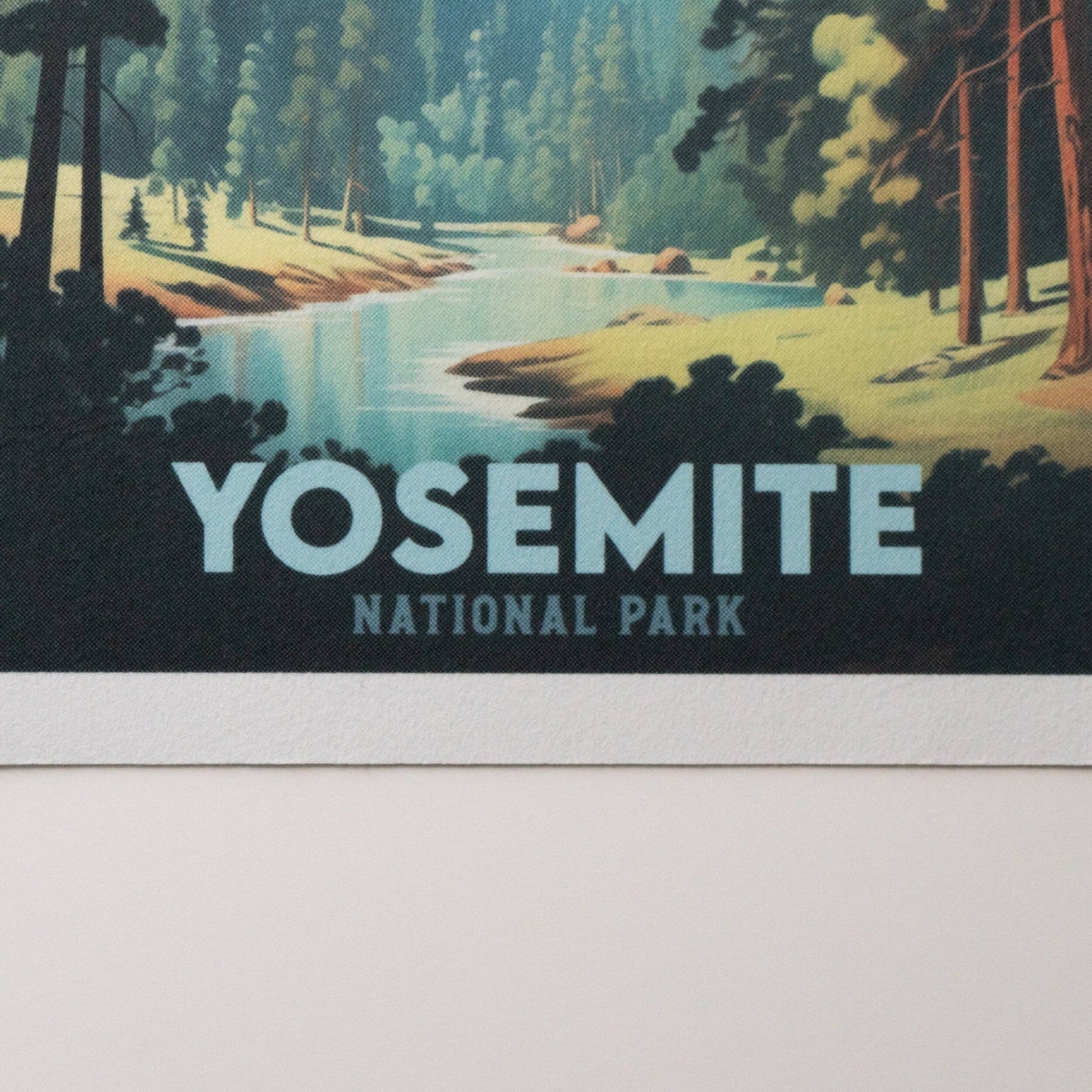 National Park Felt Print Art Banner Wall Hanging (Glacier, Yosemite, Great Smoky Mtns, Yellowstone, Zion) - Wander Together Outfitters