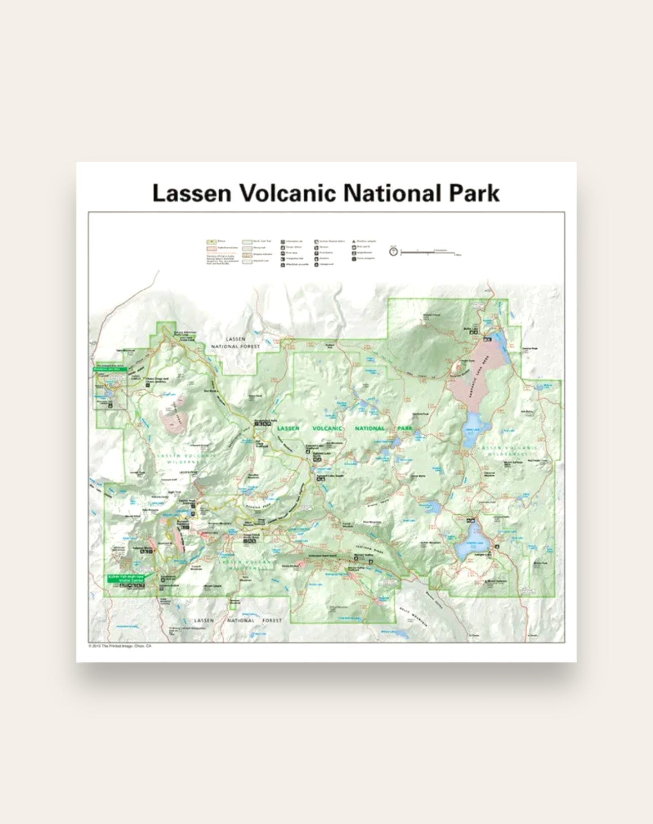 National Park & Forest Map Bandanas – 25 Options - Wander Together Outfitters