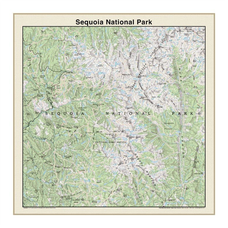 National Park & Forest Map Bandanas – 25 Options - Wander Together Outfitters
