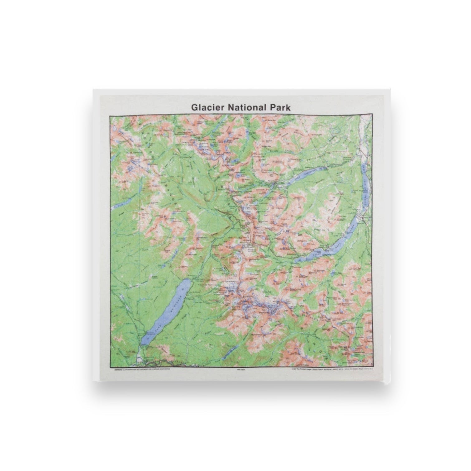 National Park & Forest Map Bandanas – 25 Options - Wander Together Outfitters