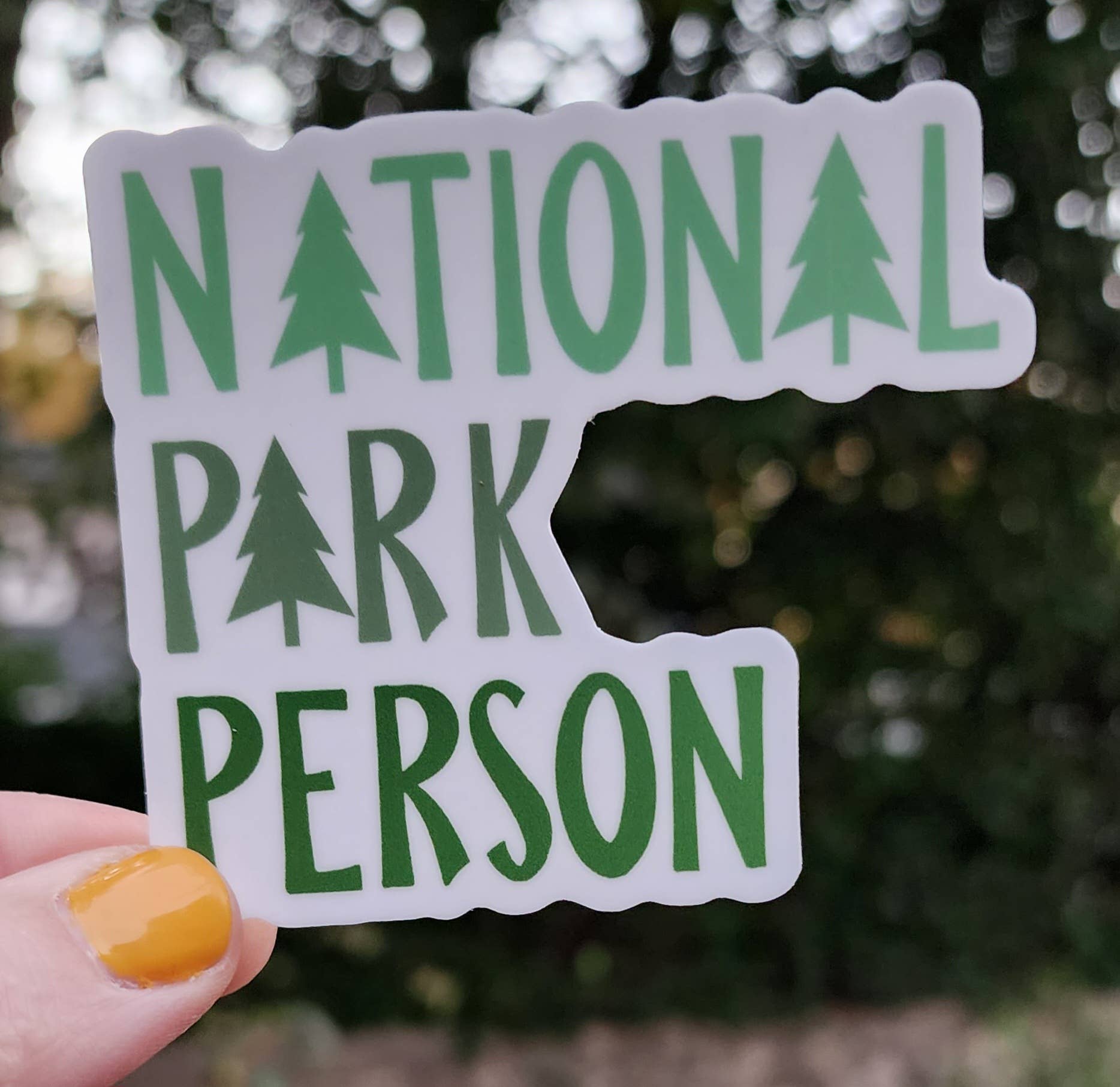 “National Park Person” Sticker - Wander Together Outfitters