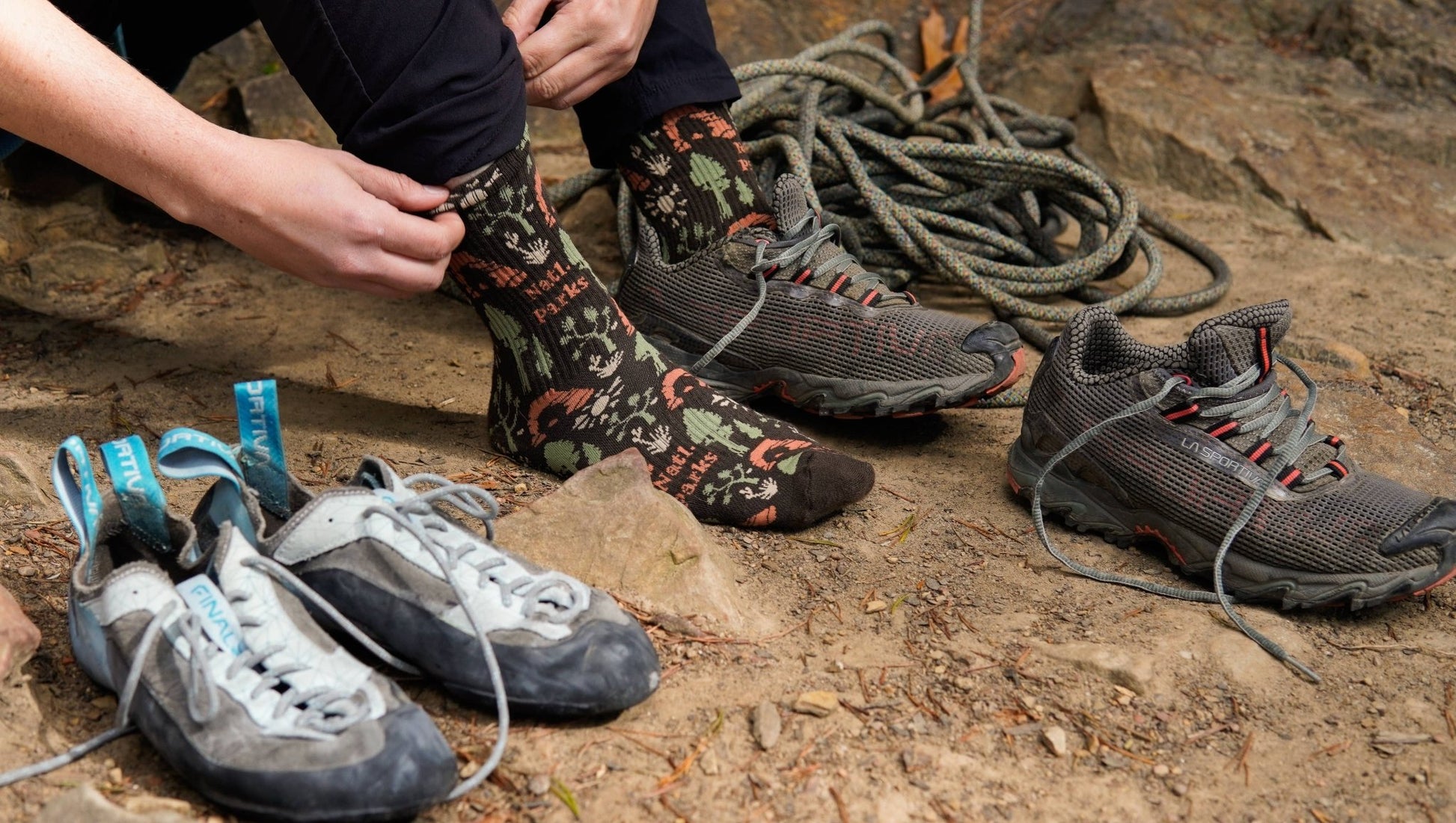 National Park Roundup Unisex Socks - Wander Together Outfitters