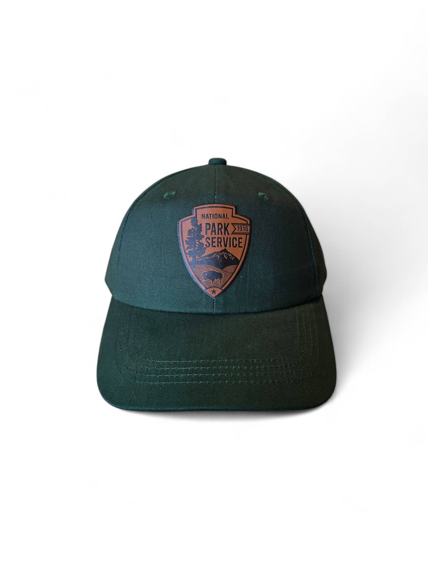National Park Service Leather Patch Hat: NPS Ranger - Wander Together Outfitters