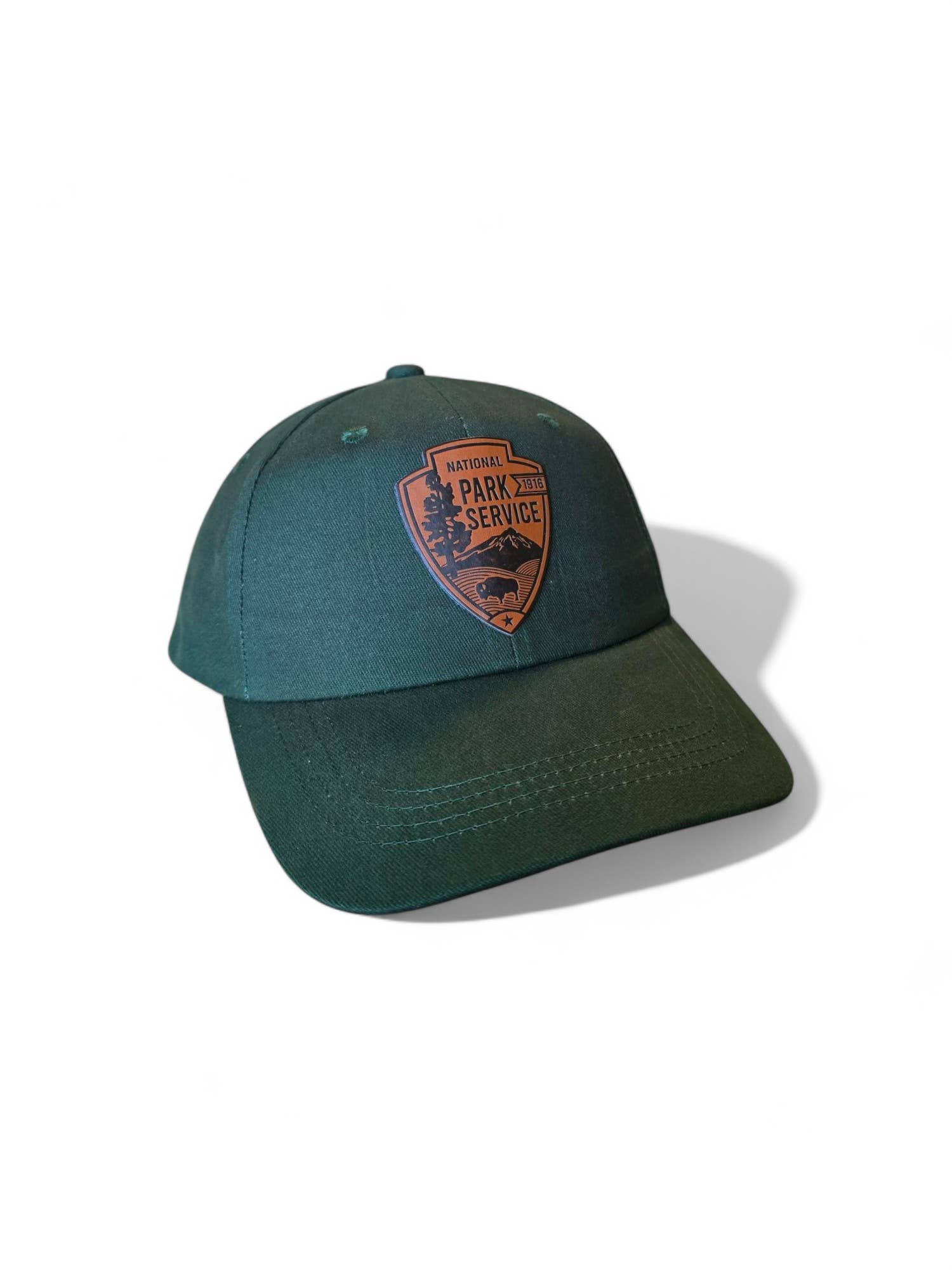 National Park Service Leather Patch Hat: NPS Ranger - Wander Together Outfitters