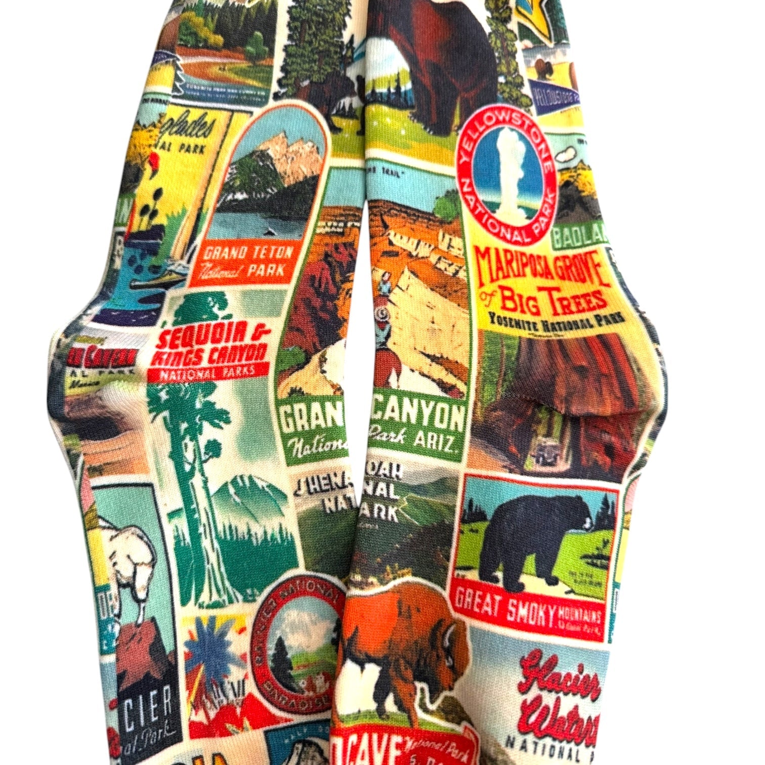 National Park Vintage Themed Unisex Socks - Wander Together Outfitters