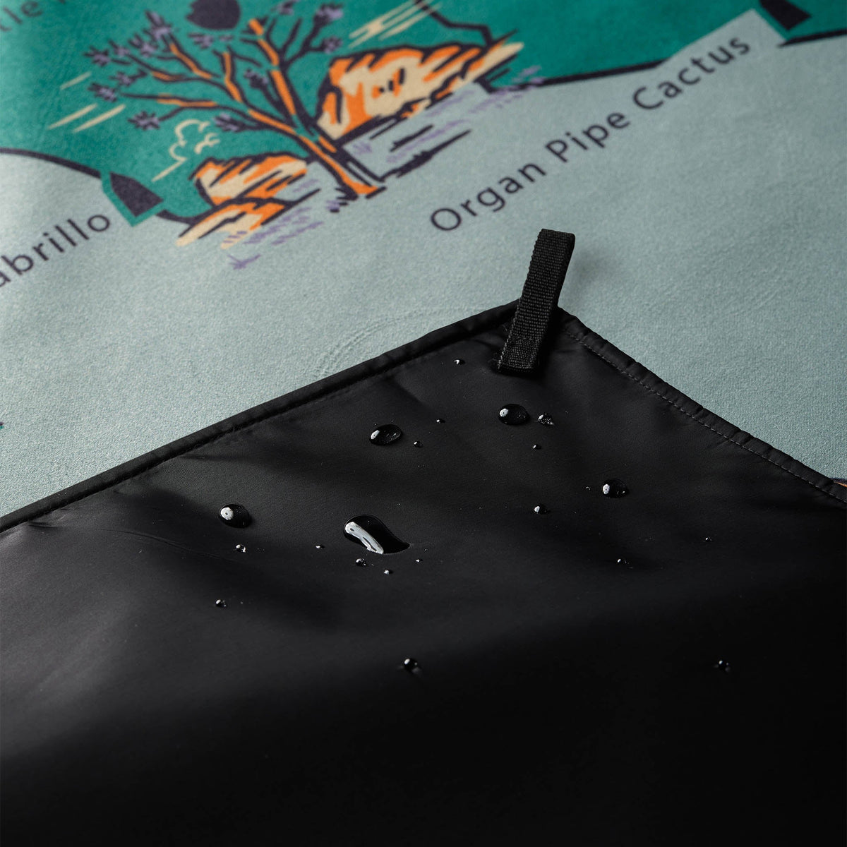 National Parks and Monuments Map Outdoor Festival Blanket: - Wander Together Outfitters