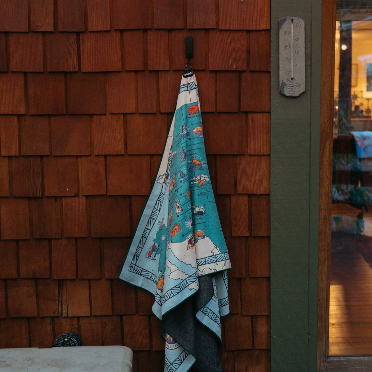 National Parks and Monuments Map Quick Dry Original Towel - Wander Together Outfitters