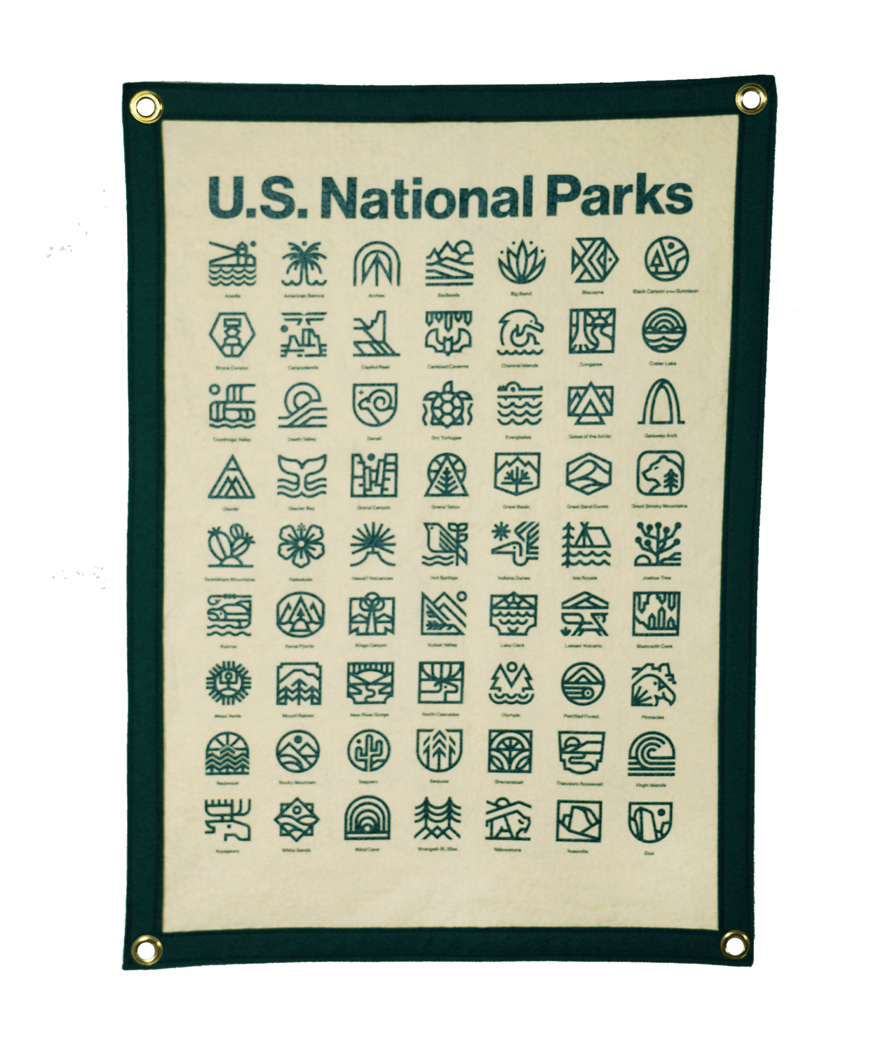 National Parks Camp Flag - Wander Together Outfitters