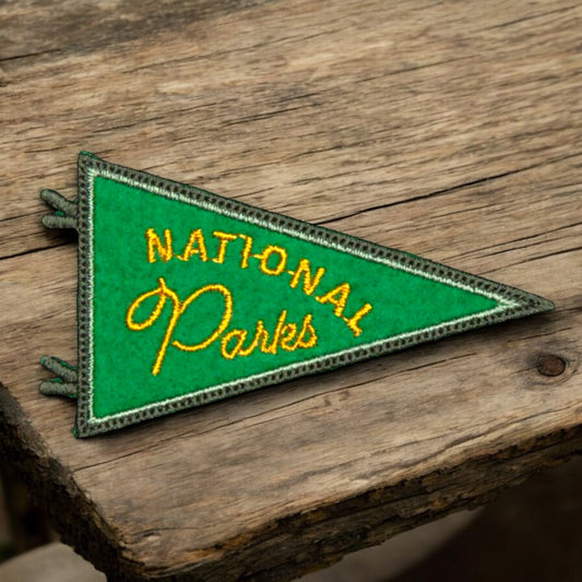 “National Parks” Embroidered Pennant Collectable Patch - Wander Together Outfitters