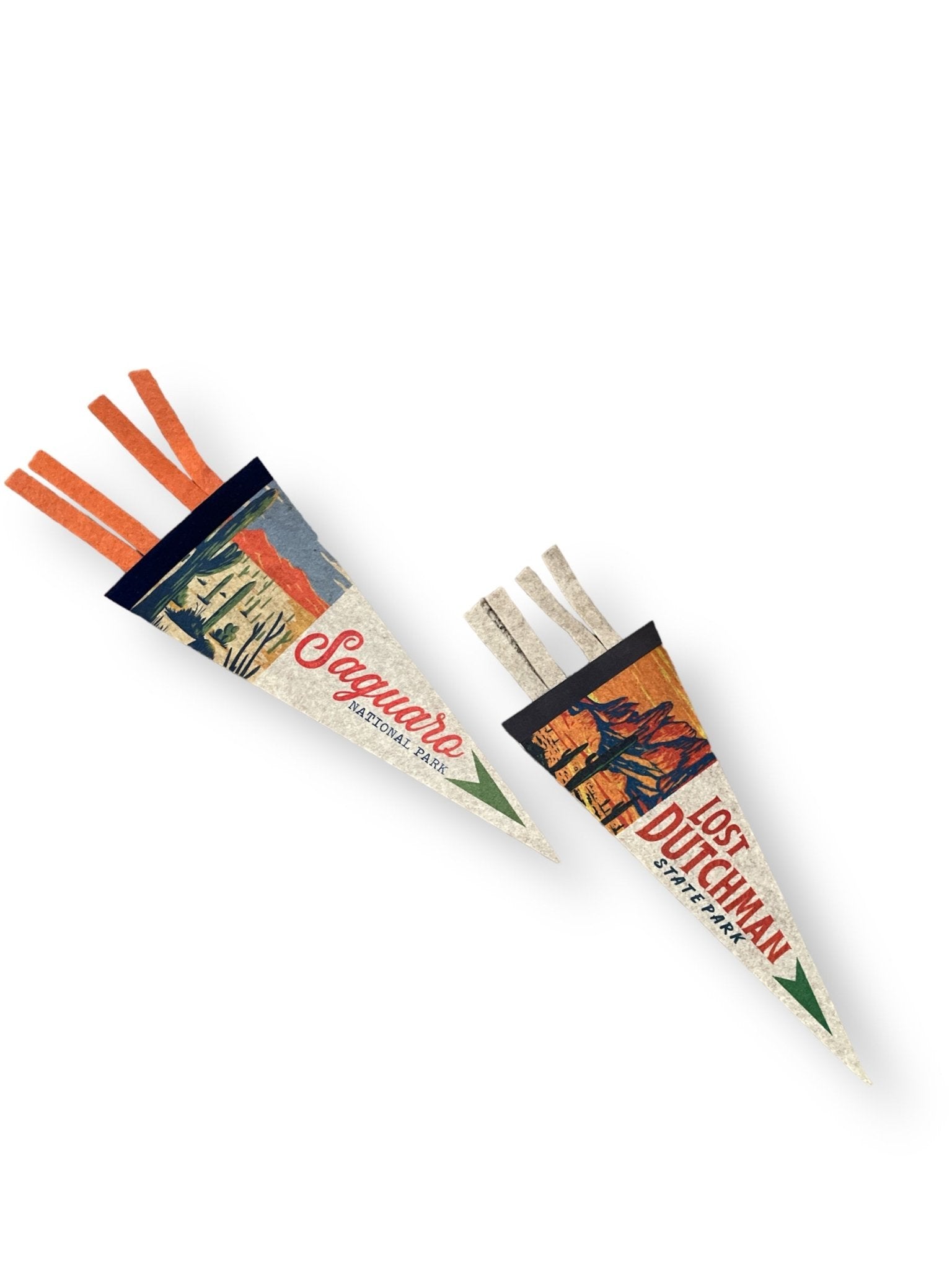 National Parks Mini Felt Pennants – Collect Them All - Wander Together Outfitters