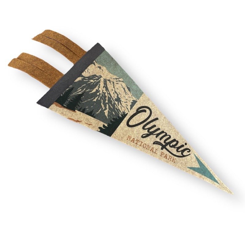 National Parks Mini Felt Pennants – Collect Them All - Wander Together Outfitters