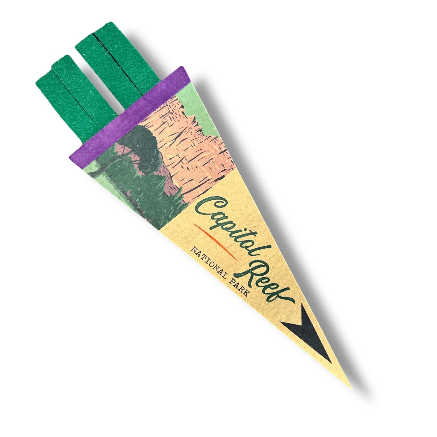 National Parks Mini Felt Pennants – Collect Them All - Wander Together Outfitters