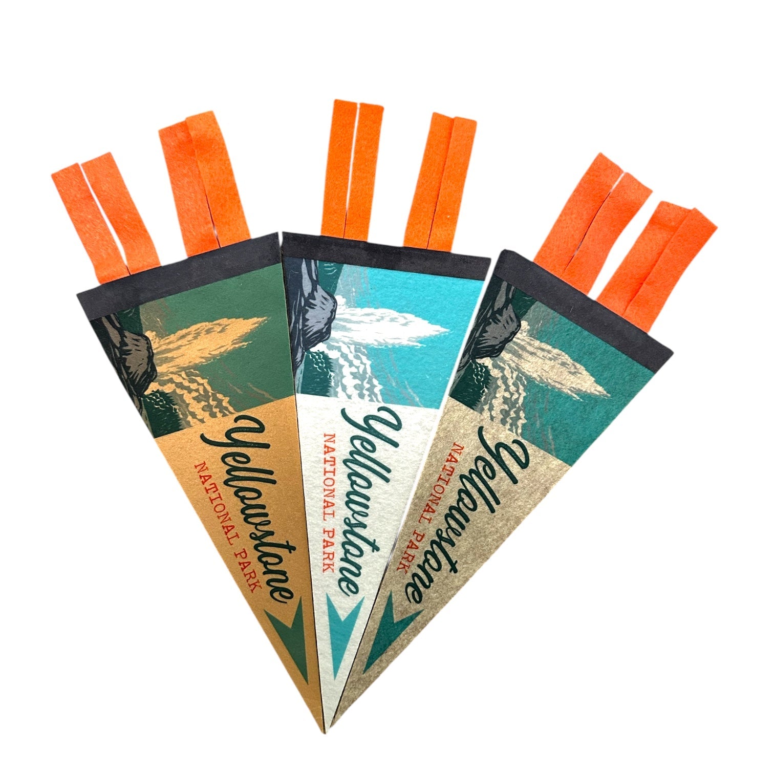 National Parks Mini Felt Pennants – Collect Them All - Wander Together Outfitters