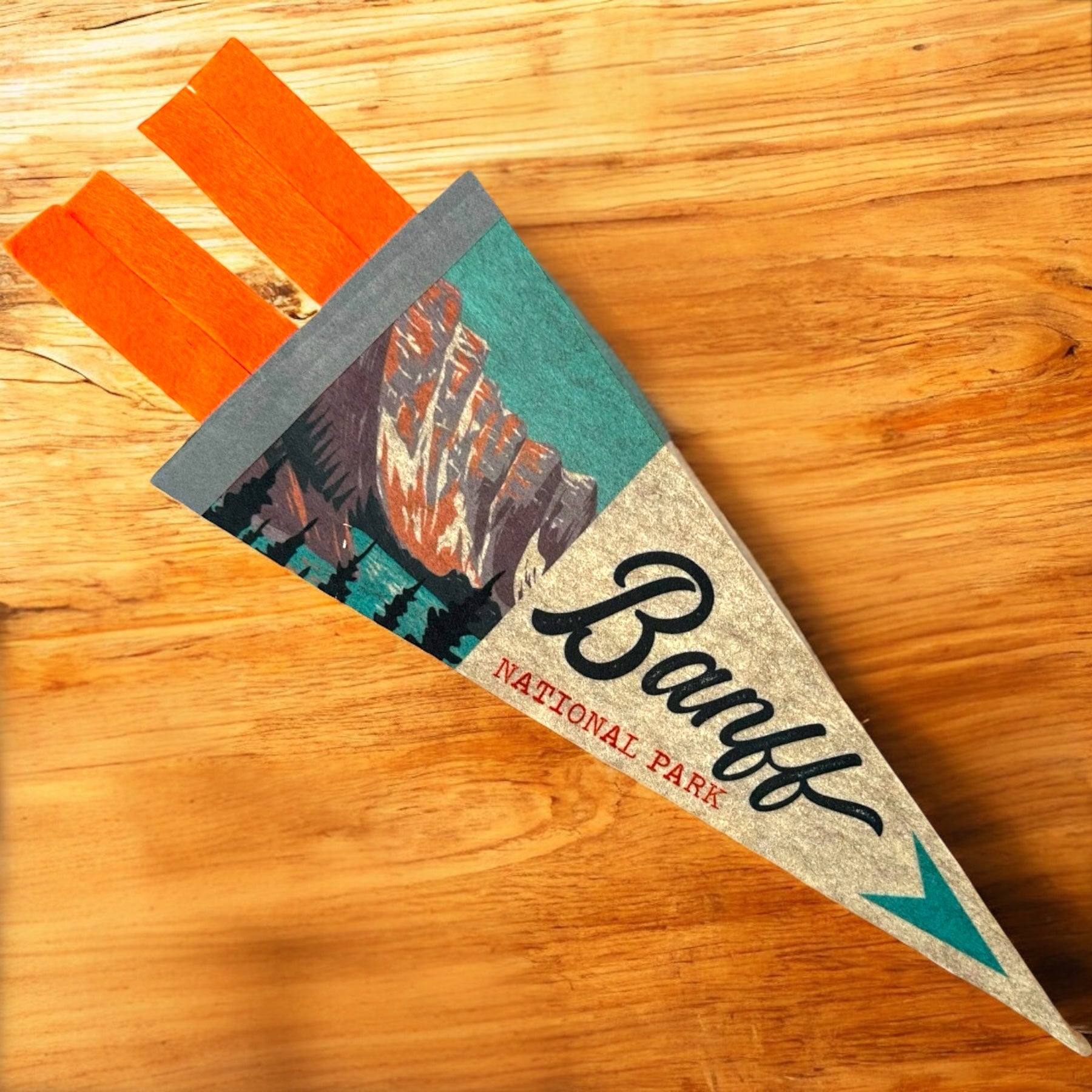 National Parks Mini Felt Pennants – Collect Them All - Wander Together Outfitters