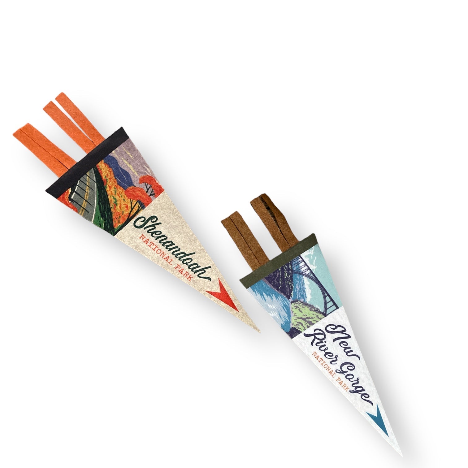 National Parks Mini Felt Pennants – Collect Them All - Wander Together Outfitters