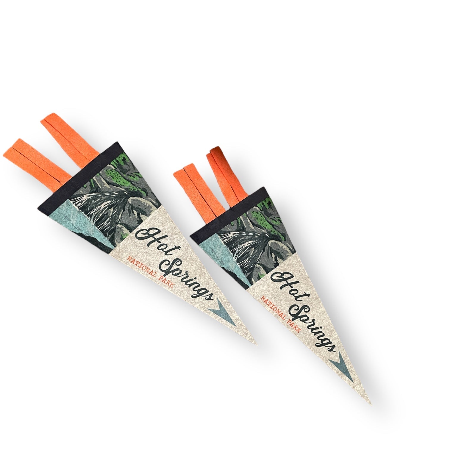 National Parks Mini Felt Pennants – Collect Them All - Wander Together Outfitters