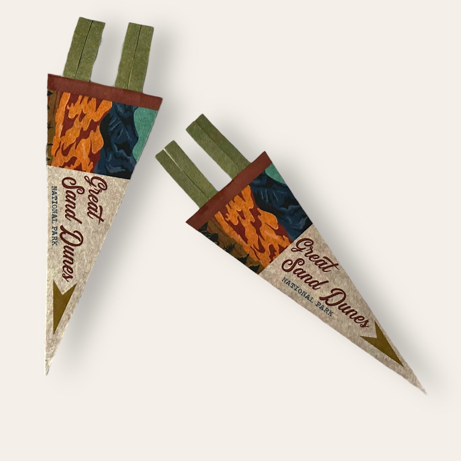 National Parks Mini Felt Pennants – Collect Them All - Wander Together Outfitters