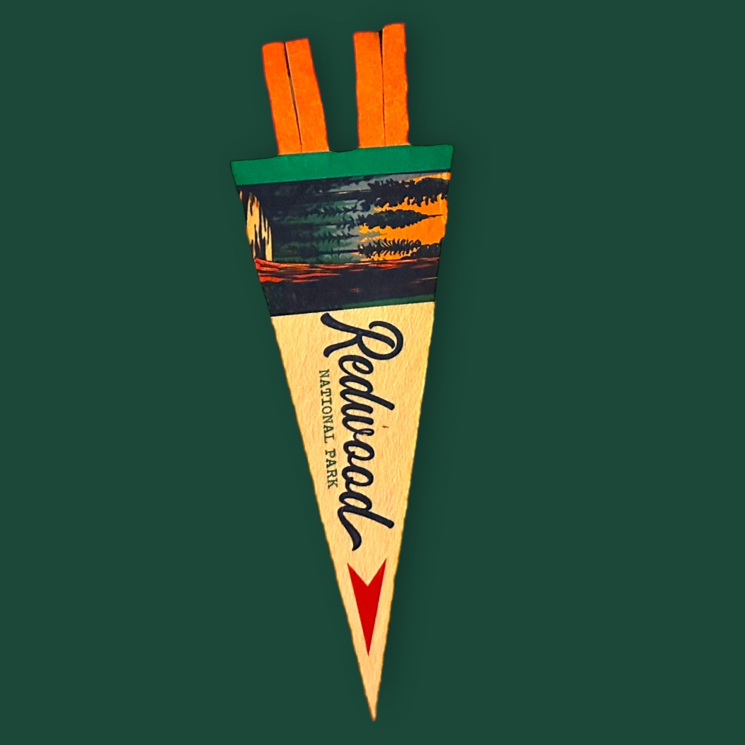 National Parks Mini Felt Pennants – Collect Them All - Wander Together Outfitters