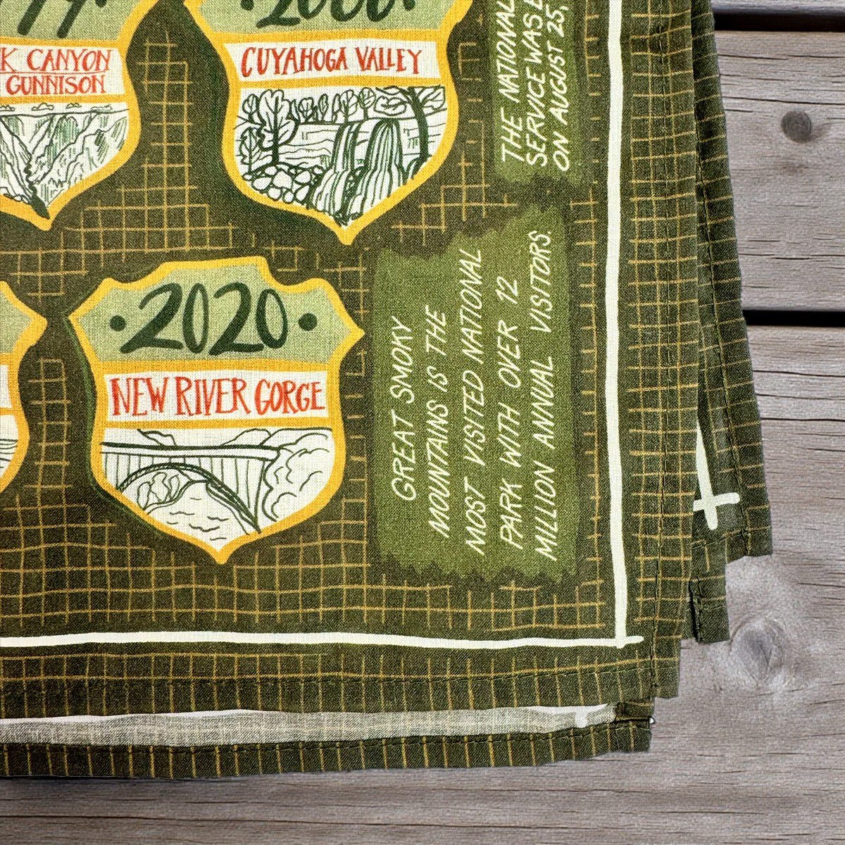National Parks Pattern Bandana - Wander Together Outfitters