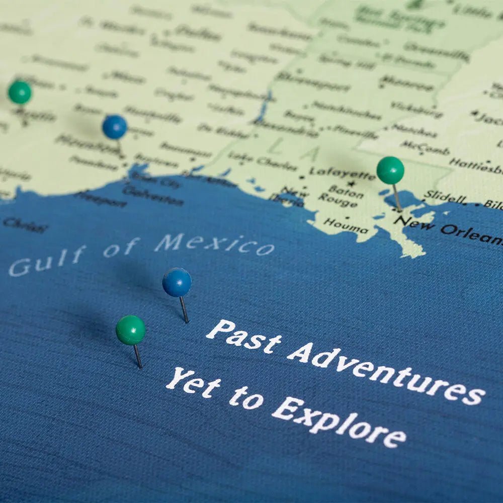 National Parks Push Pin Map Pin Board - Pins Included! - Wander Together Outfitters