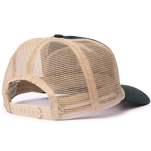 National Parks Unisex Trucker Snapback Caps (Cream or Spruce Green) - Wander Together Outfitters