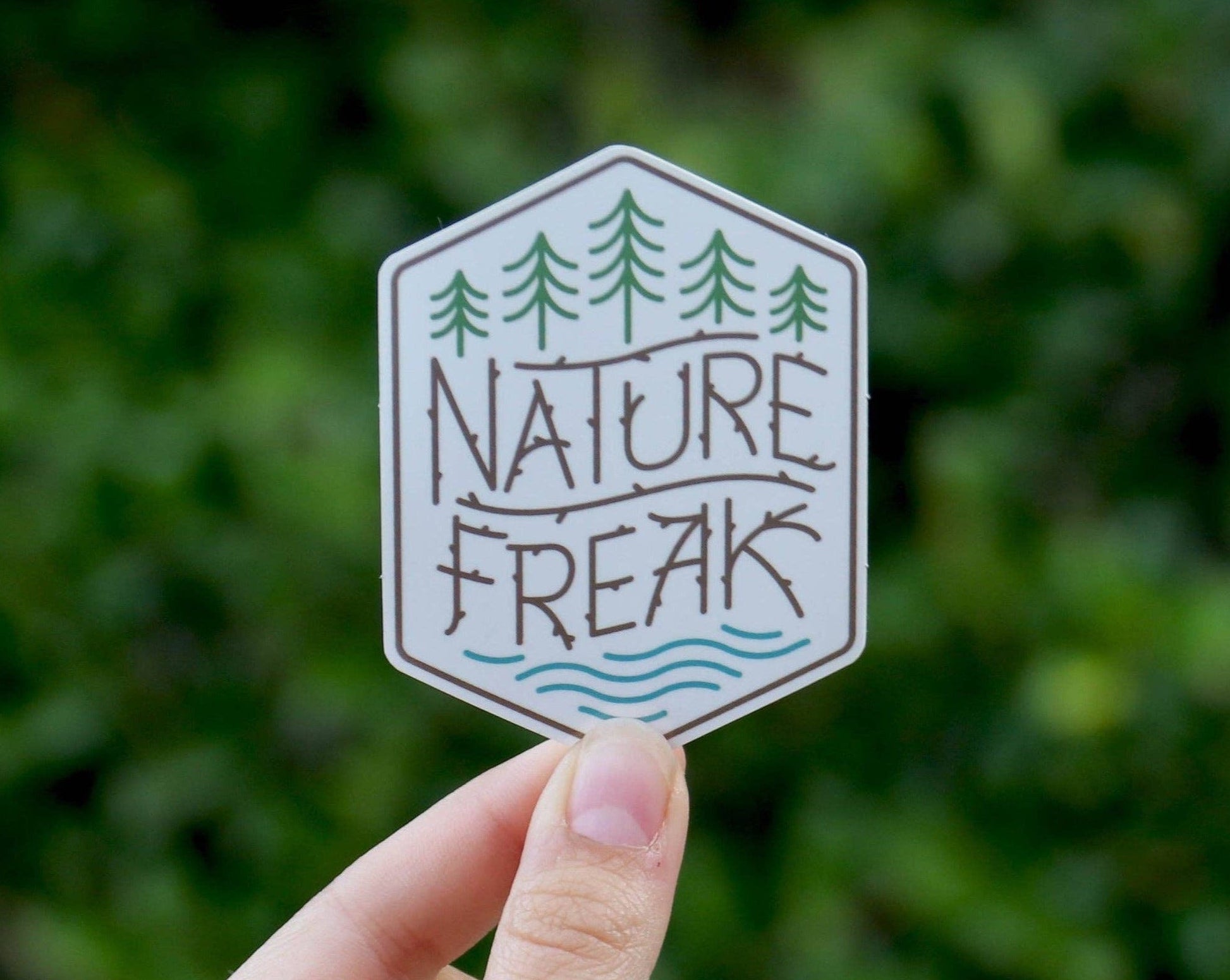 "Nature Freak" Vinyl Sticker - Wander Together Outfitters