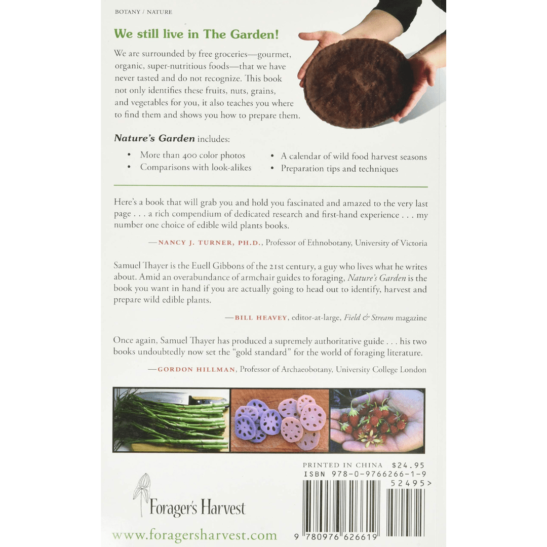 Nature's Garden: A Guide to Identifying, Harvesting, and Preparing Edible Wild Plants - Wander Together Outfitters