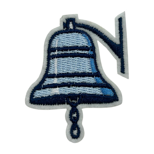 Nautical Bell Iron On Patch - Wander Together Outfitters