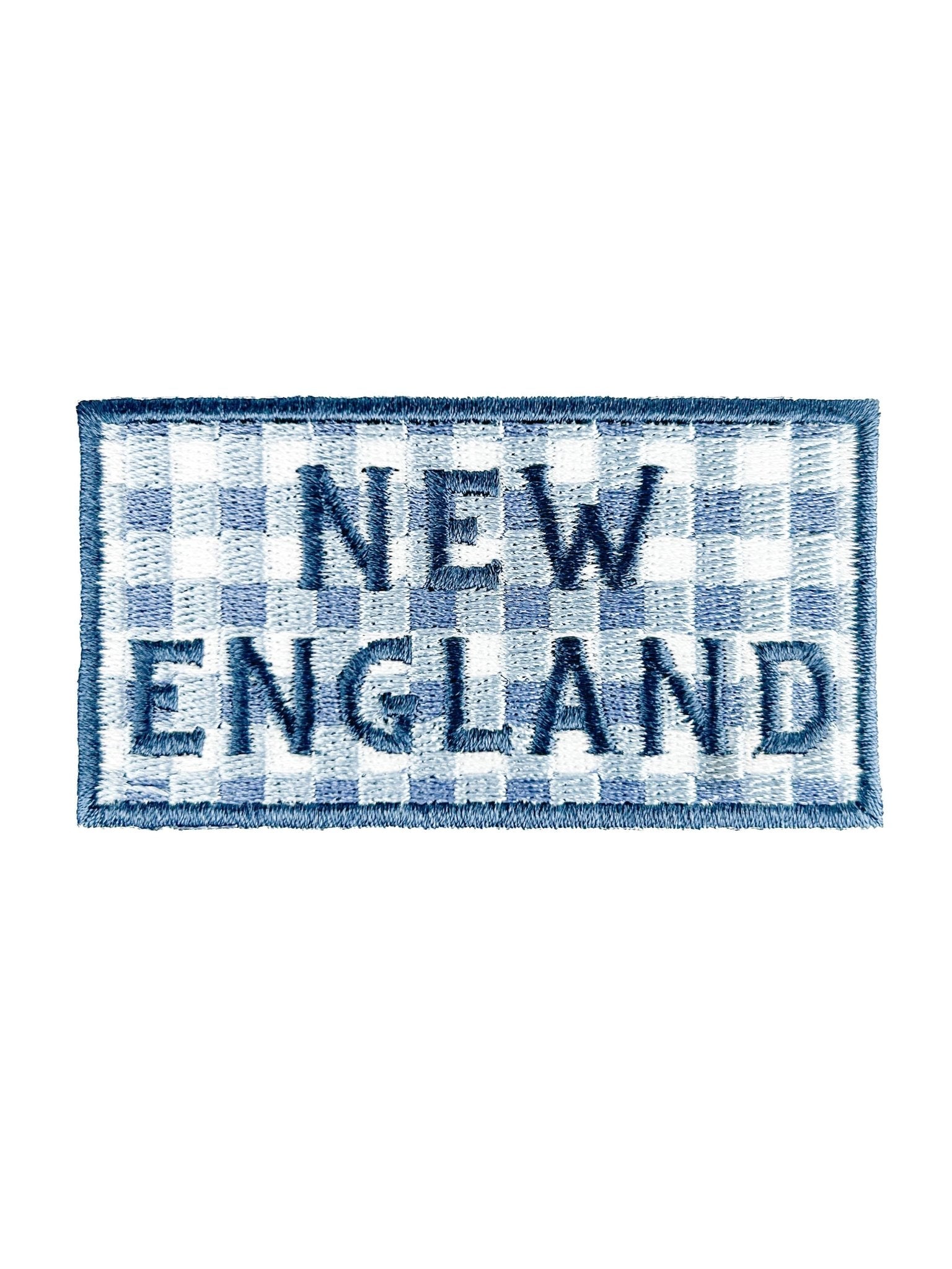 "New England" Large Gingham Patch - Wander Together Outfitters