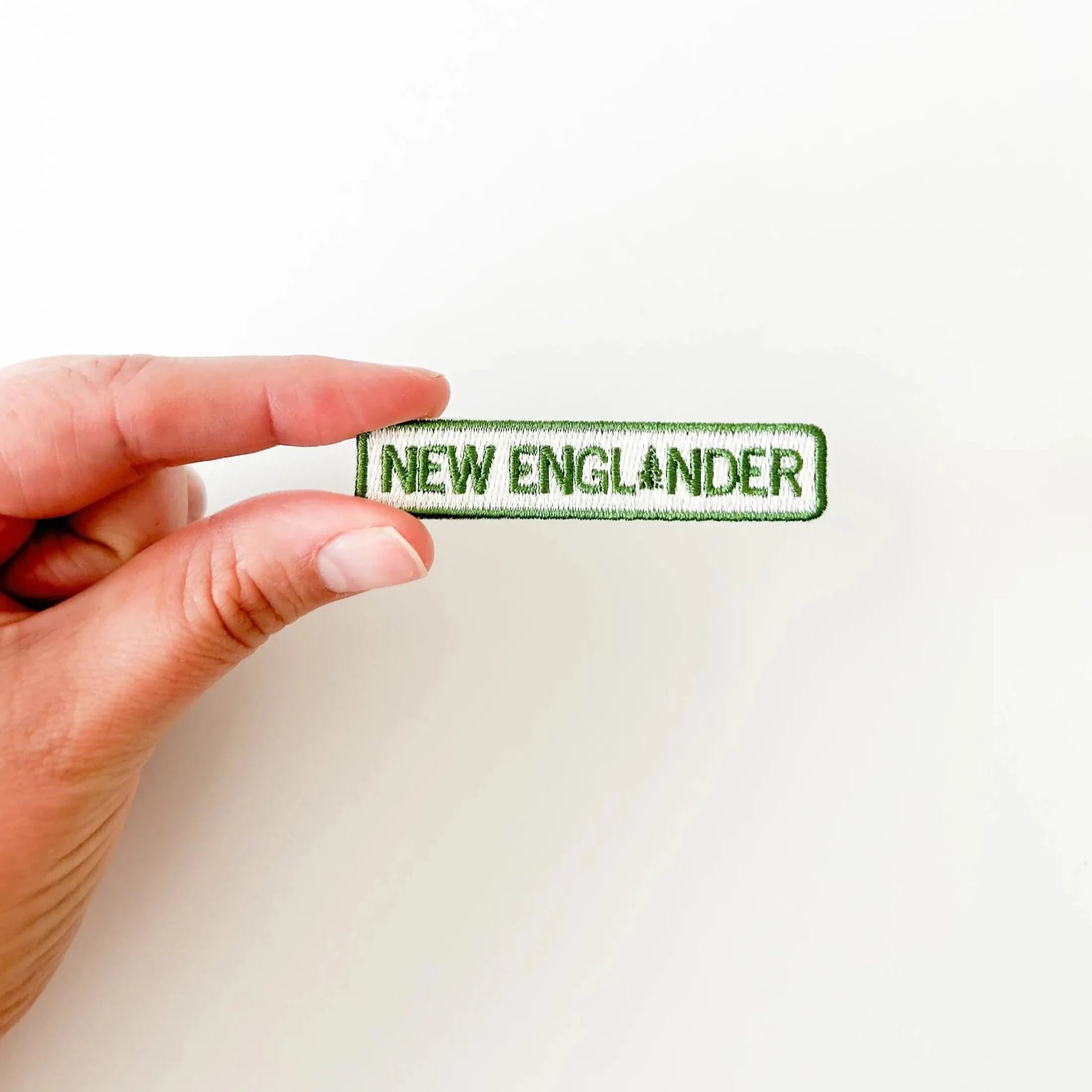 "New Englander" Embroidered Iron - On Patch New England - Wander Together Outfitters