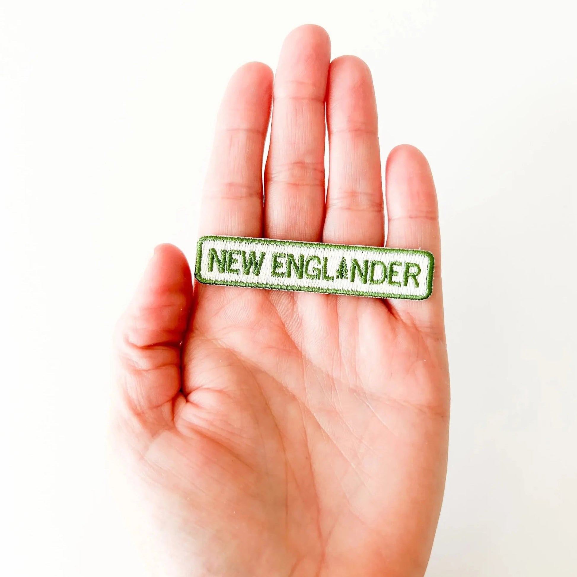 "New Englander" Embroidered Iron - On Patch New England - Wander Together Outfitters