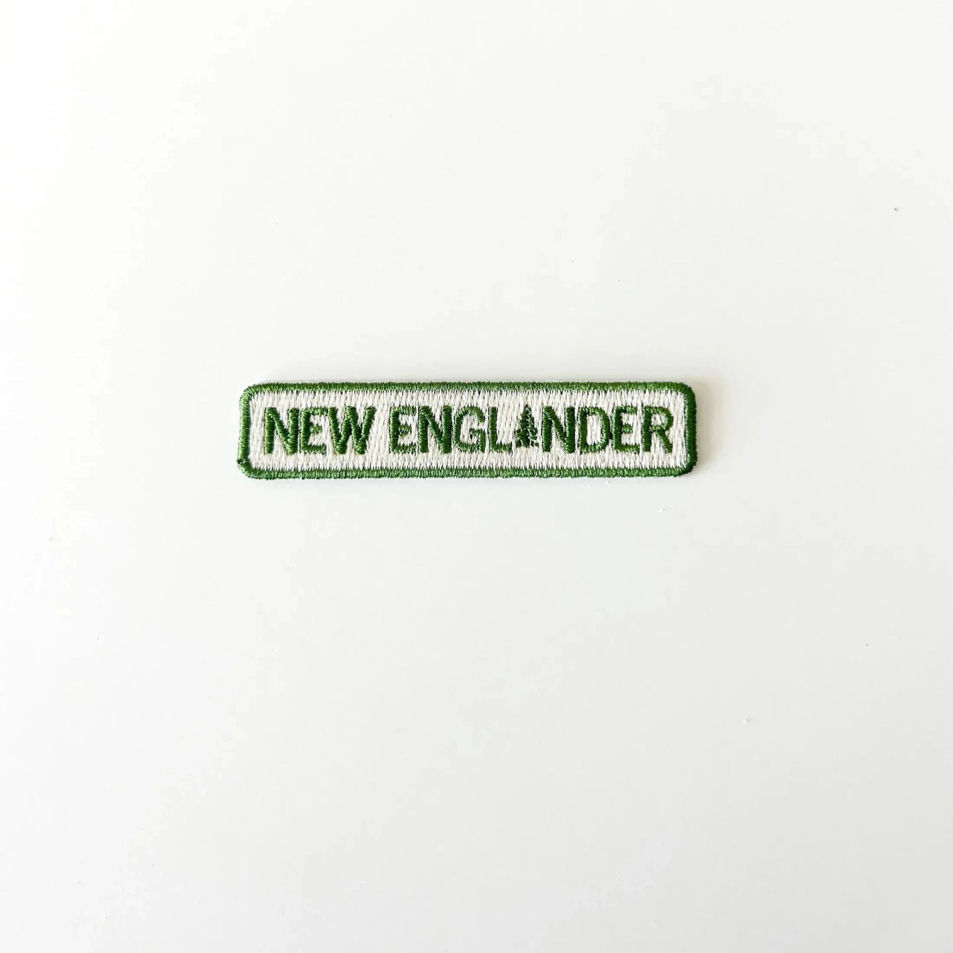 "New Englander" Embroidered Iron - On Patch New England - Wander Together Outfitters