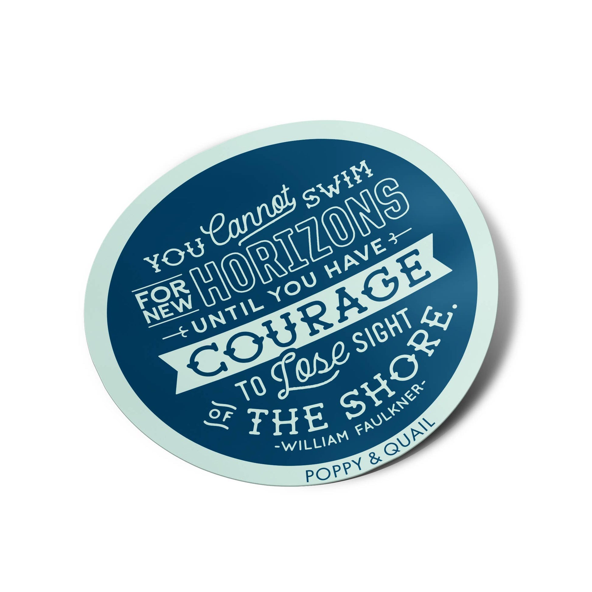"New Horizons" Vinyl Sticker - Wander Together Outfitters