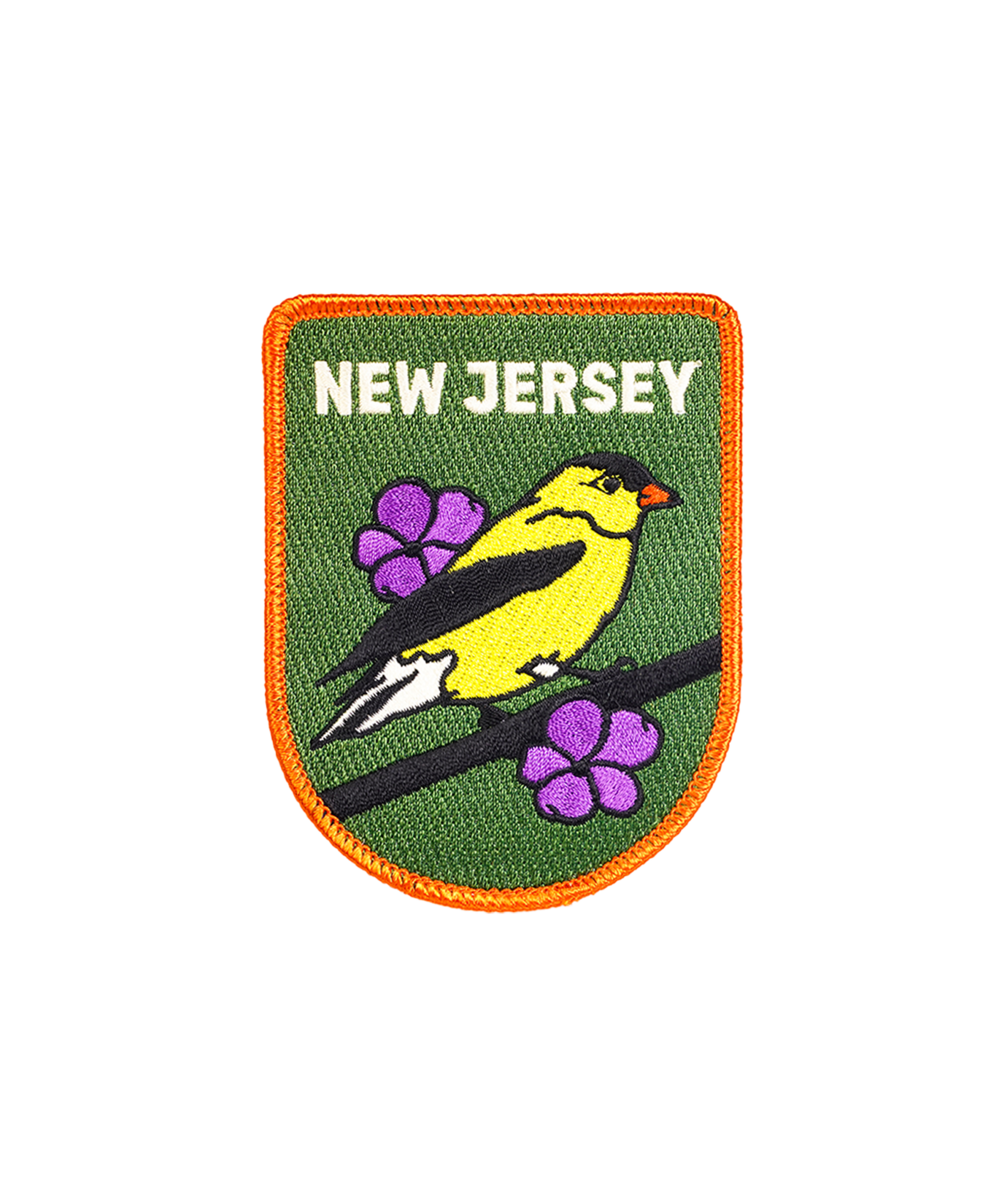 New Jersey Embroidered Patch - Wander Together Outfitters