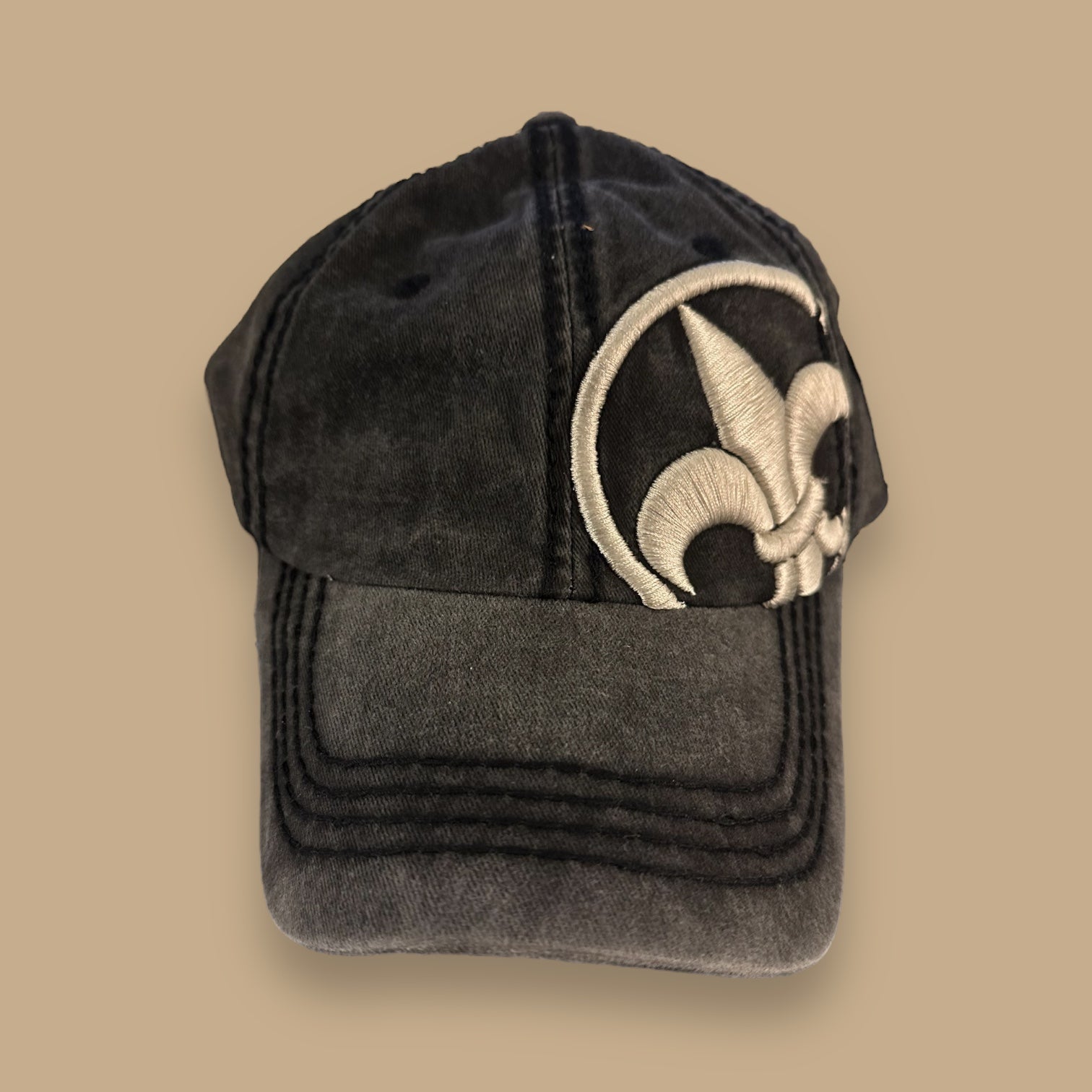 New Orleans Fleur Cap or New Orleans Embroidered Unisex Cap - Wander Together Outfitters