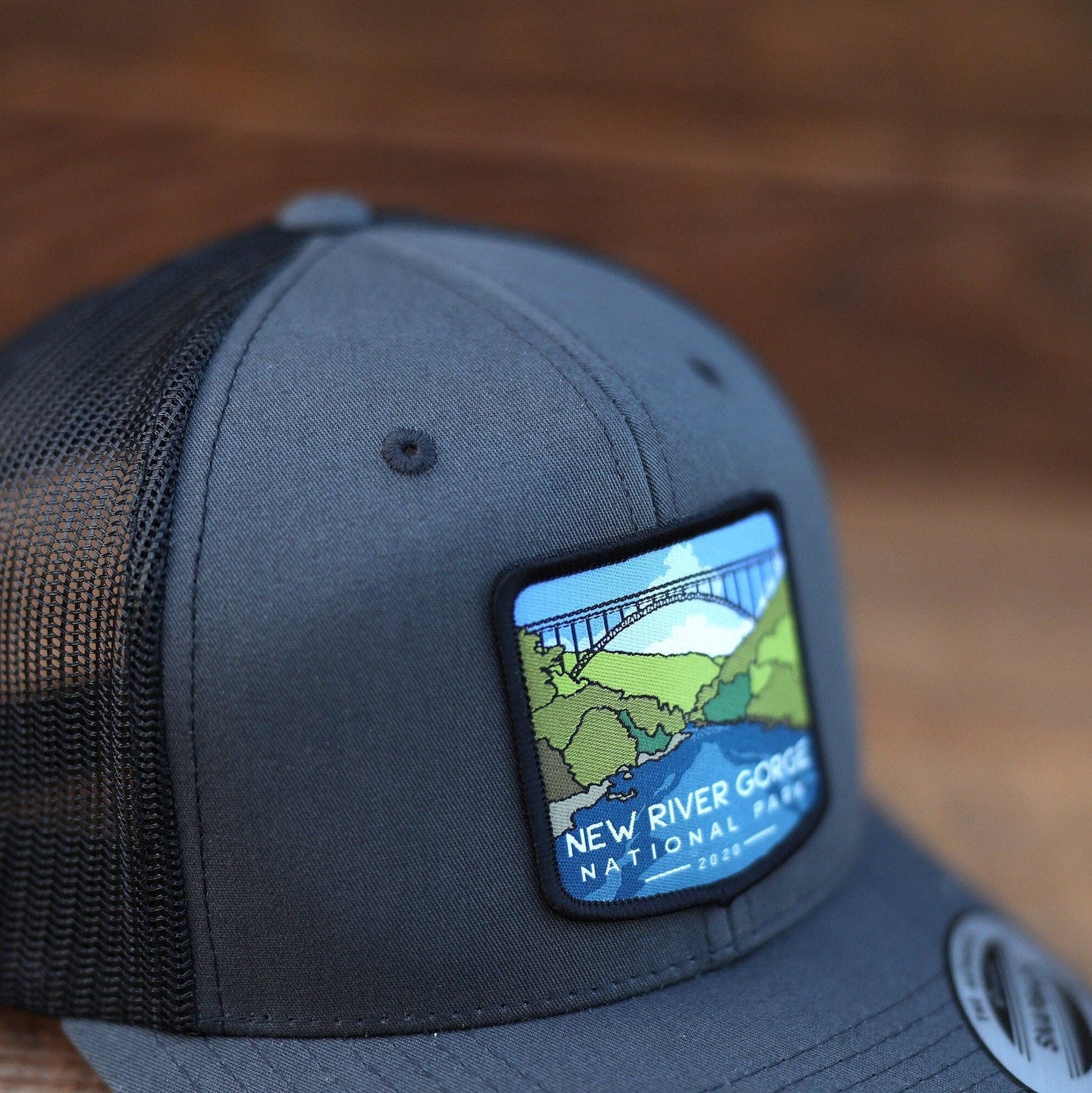 New River Gorge National Park Iron On Embroidered Patch - Wander Together Outfitters